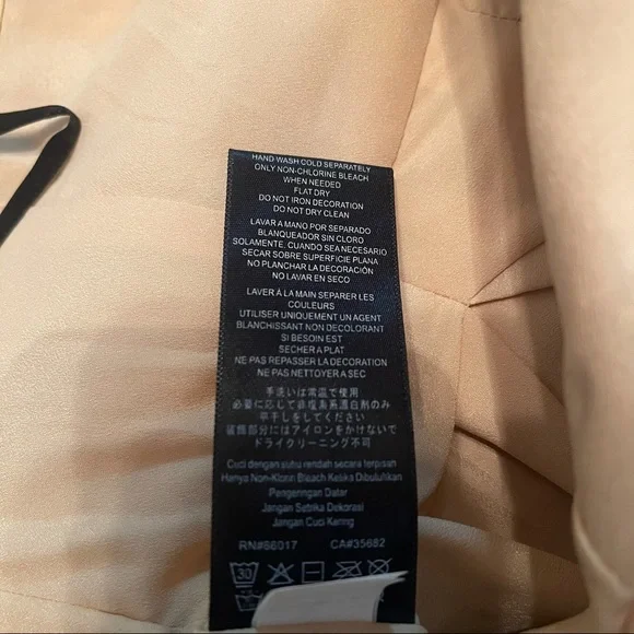 Bebe Gold Sequin Sparkly Strapless Peplum Top NWOT - Picture 14 of 15